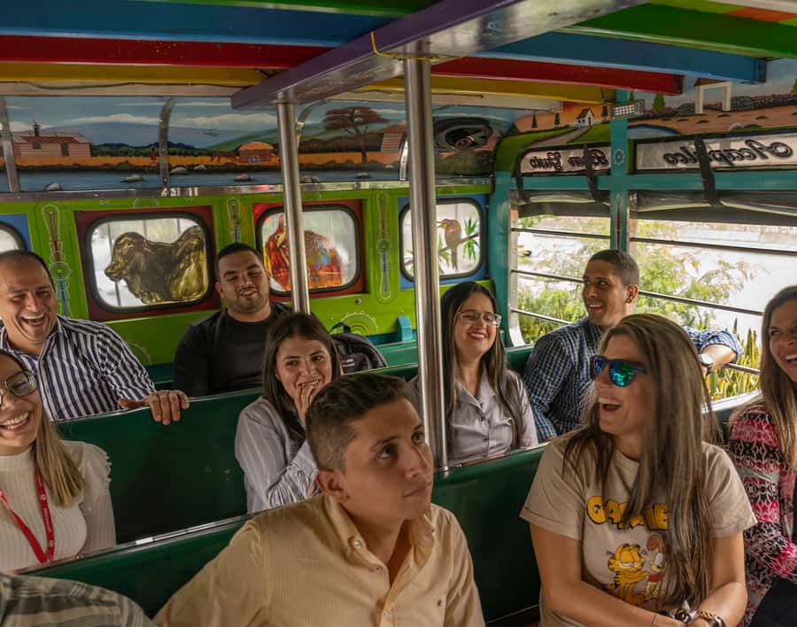 City Tour Medellin with a Chiva or a thematic van - The Thematic Van Ride: Fun Energy, But Set Your Expectations