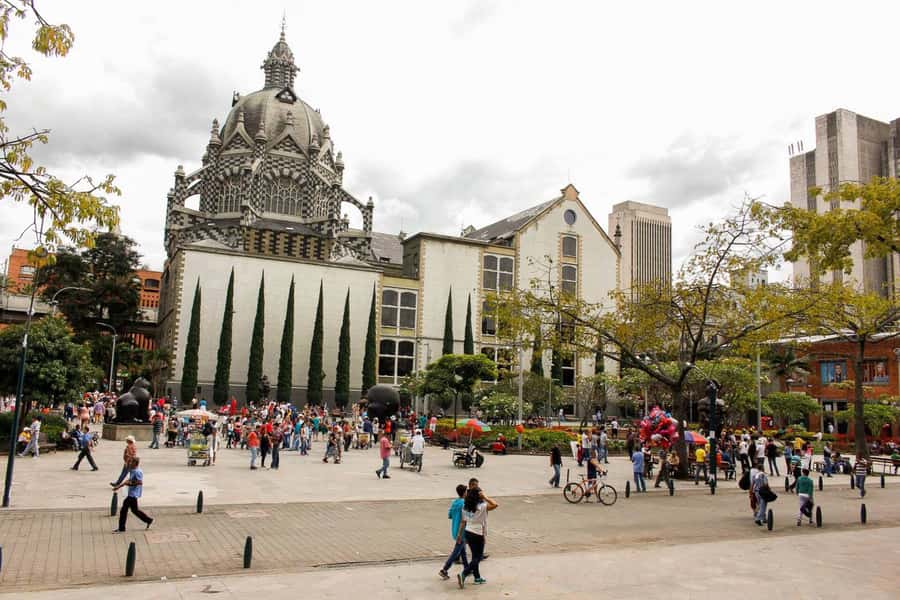 City Tour of Downtown Medellin Private or Shared - Plaza Botero: the 23-sculpture square that anchors the city center
