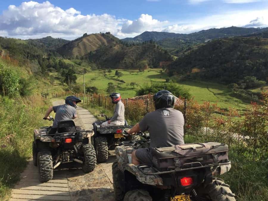 Extreme XL ATV Adventure in Guarne - The ATV briefing and protective gear that keeps it exciting