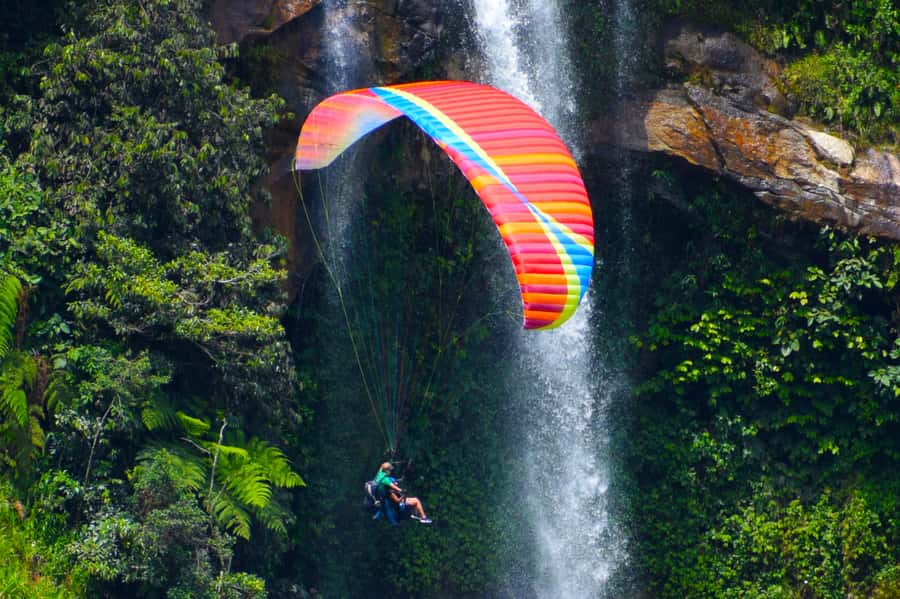 From Medellín: Paragliding and Rafting Combo Tour - Rafting the Calderas River: Class IV in 3 Hours