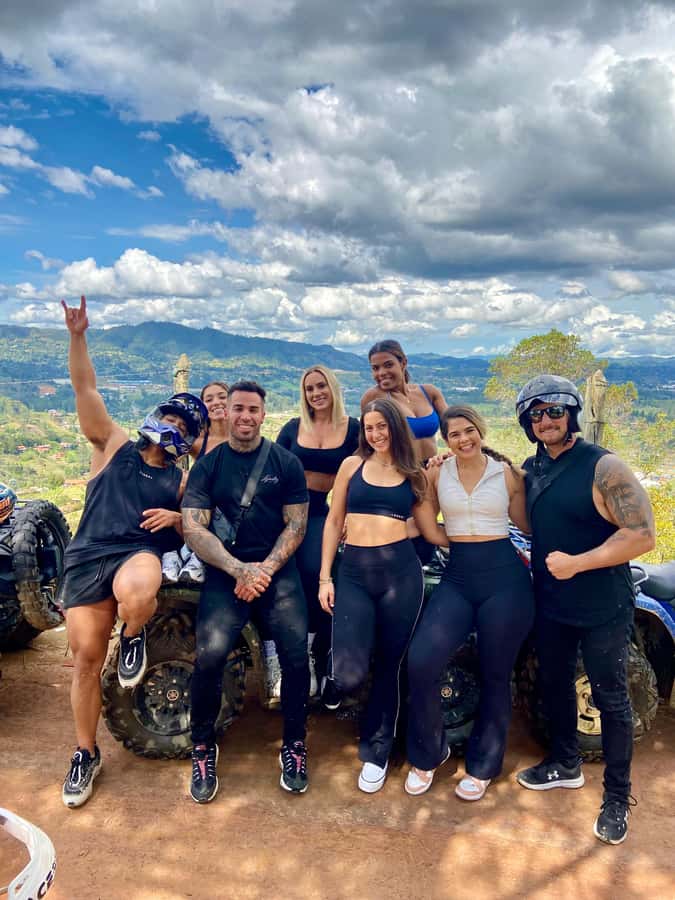 Medellin: ATV Tour 3 Mountains - The ride to Guarne: turning Medellín into mountain time