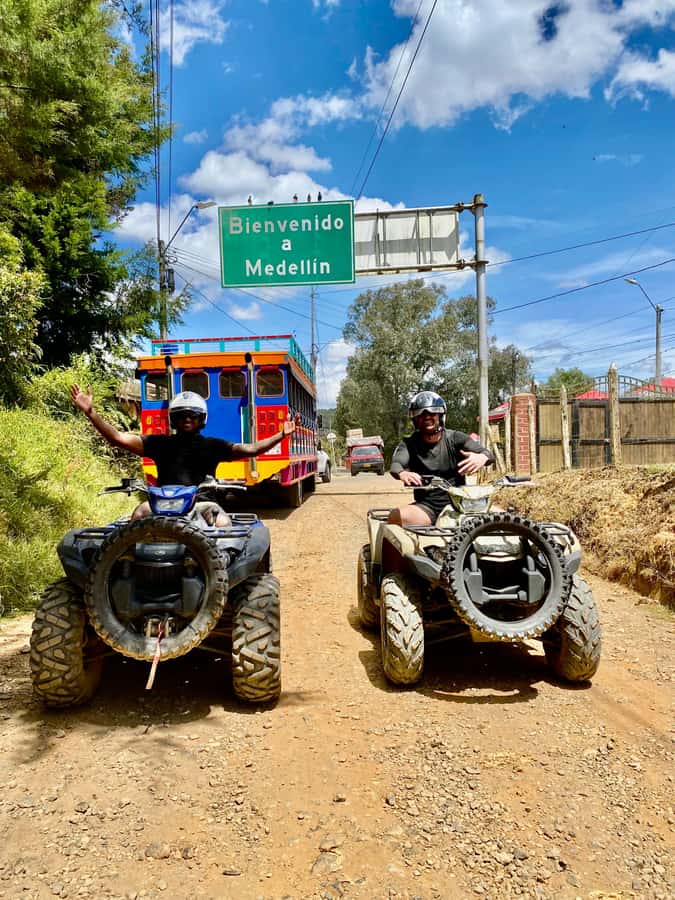Medellin: ATV Tour 3 Mountains - The trout farm and local food stops: small breaks that make it feel real