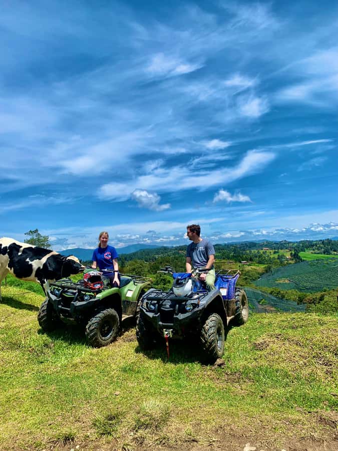 Medellin: ATV Tour 3 Mountains - Getting picked up and set up: the part that makes or breaks the day
