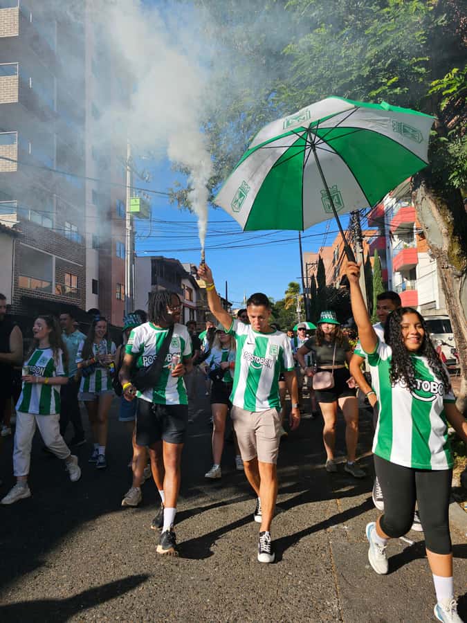 Medellin: Football Tour with Match Tickets and Pre-Game - The walk to the stadium and how crowds get managed