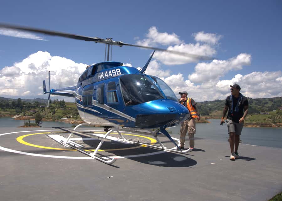 Medellín: Guatapé Private Tour with Helicopter & Boat Ride - Private transport + bilingual guide means less hassle, more flow