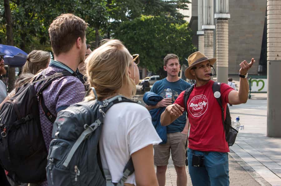 Medellin Historic Walking Tour - El Hueco street-food stop: taste the city’s everyday culture