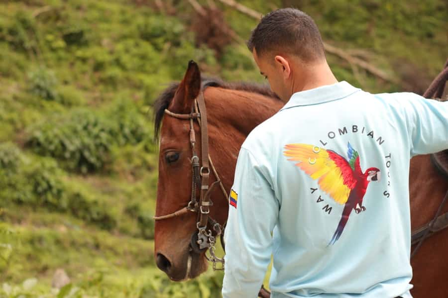 Medellin: Horseback Riding in the Medellin Mountains - The Fan Energy Moment: Singing and Cheering in the Middle of Nature