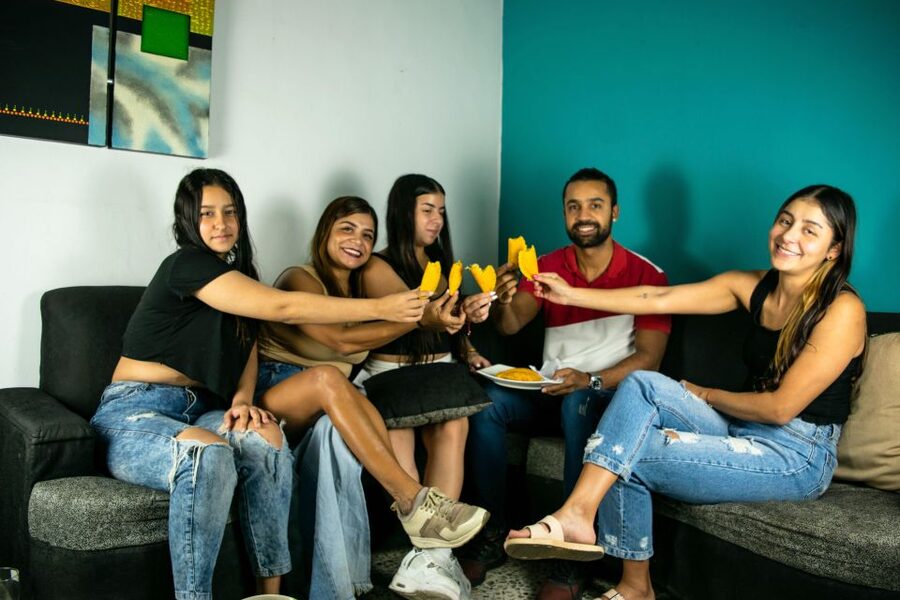 Medellin: Learn to make Colombian empanadas from scratch - Meat, chicken, and a monthly special filling