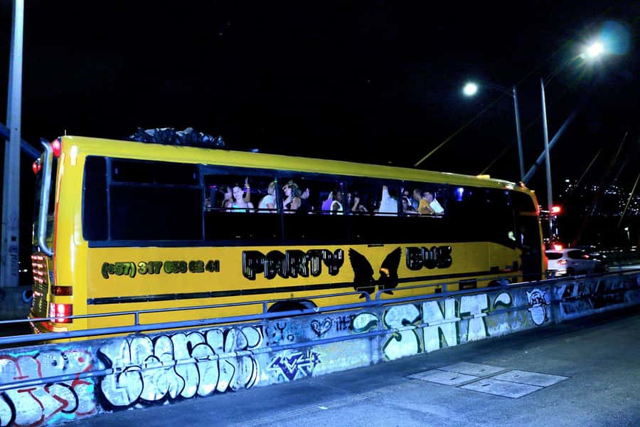 Medellin: Rumbero Party Bus with all the beer you can drink - Guides and Group Vibe: What the Experience Feels Like