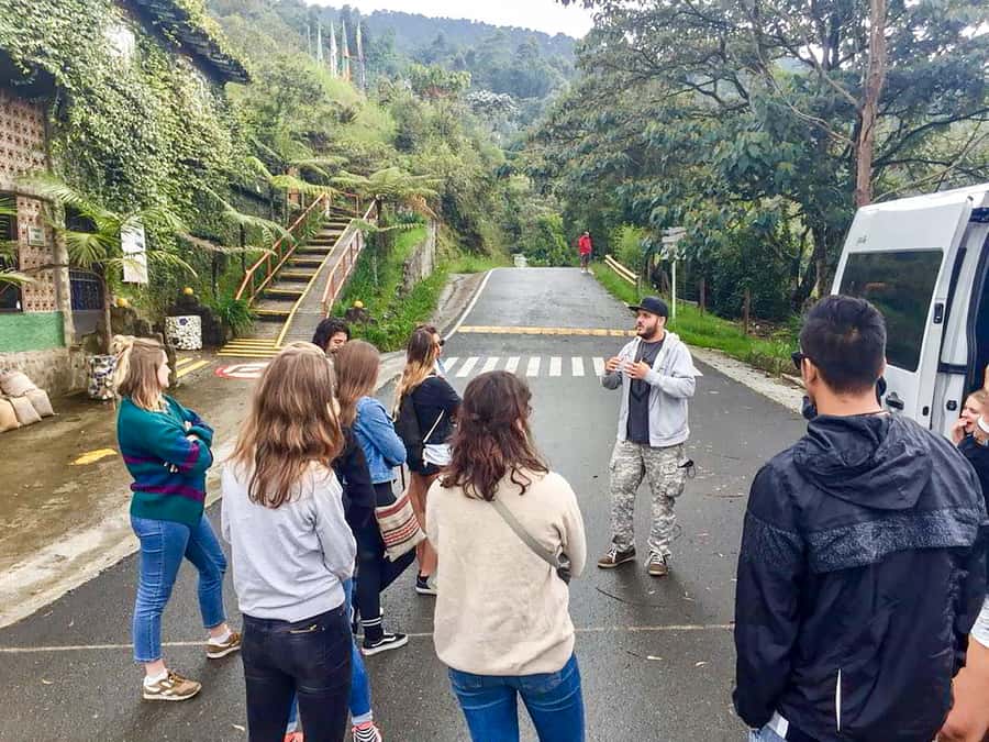 Medellín: The Real Pablo Escobar Tour - Monasterio Santa Gertrudis La Magna: a needed pause in the story