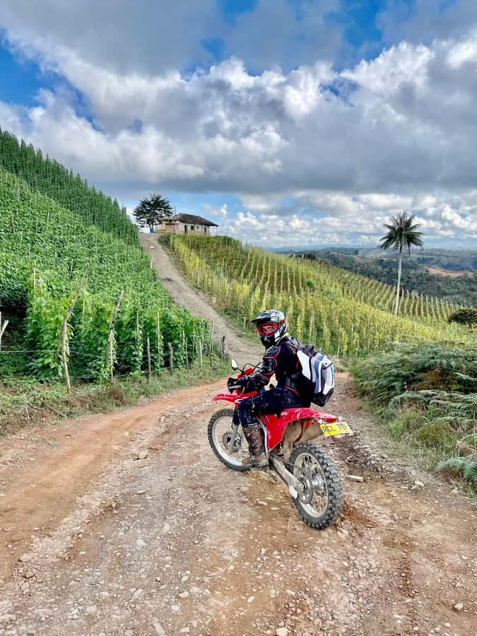 Off-road motorcycle adventure through the Medellín mountains - Before the Dirt: Private Practice Track That Builds Control