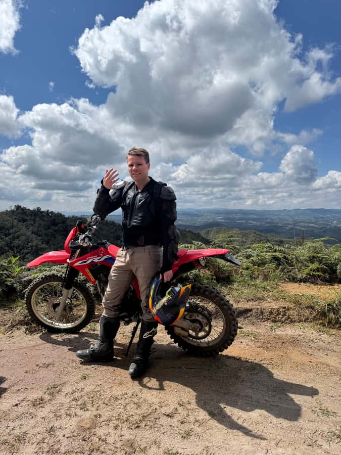 Off-road motorcycle adventure through the Medellín mountains - Safety Gear, Insurance, and How the Guides Keep It Fun