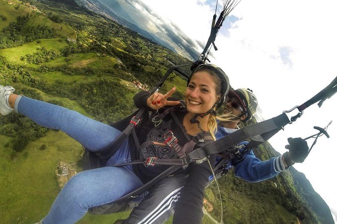 Paragliding in Medellin Includes GoPro and Pick up & Drop off - The West-of-City Route and That Dairy-Farm vs Skyscraper View
