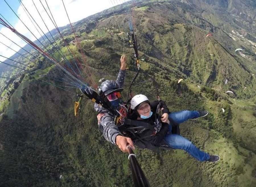 Paragliding Medellin with Transportation and free Videos - GoPro Photos and Videos: Take the Evidence Home
