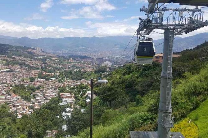 Walking tour, cable car & fruit tasting - Villa Sierra cable car views: seeing the city in one glance